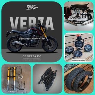 PAKET MODIFIKASI VERZA TANPA GANTI TANGKI FULLSET PLUS SHOCK DAN BAN - lengkap, cb verza