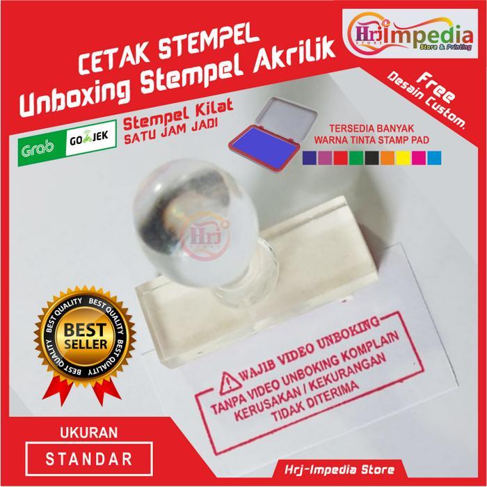 Cetak Stempel Akrilik Cetak Stempel Acrylic Cetak Stempel Custom