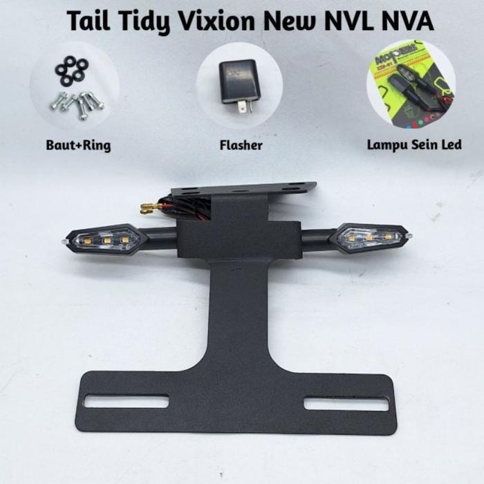 Tail Tidy Spakbor Belakang Vixion R Vixion New NVL NVA Plus Dudukan Plat Nomor Sporty