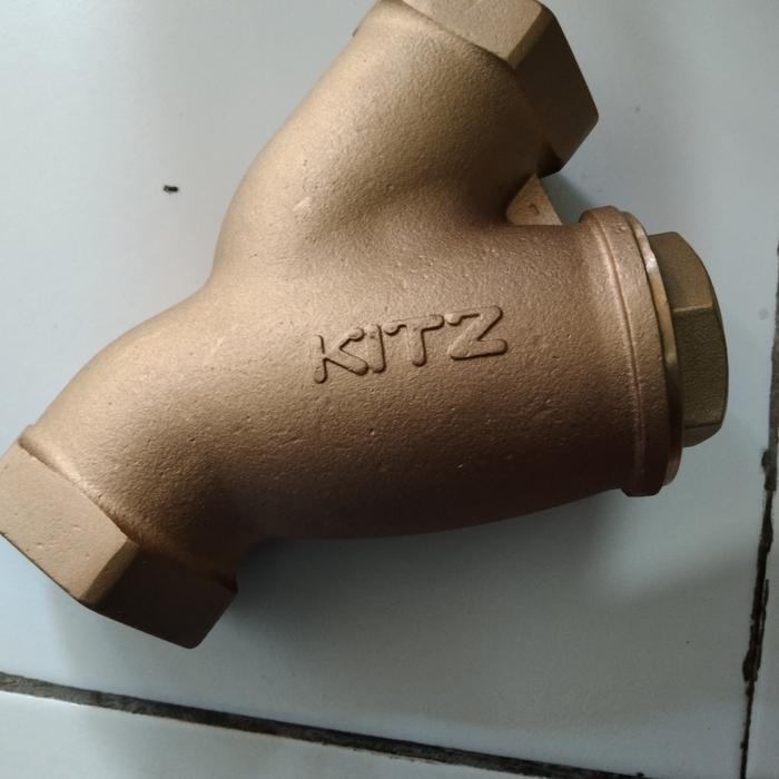 Y Strainer Kitz 2Inch Kuningan Asli