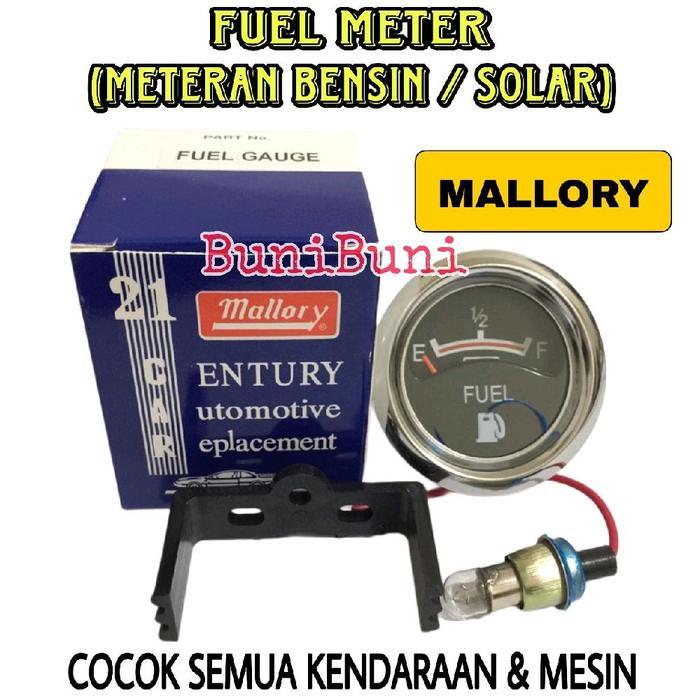 Ampere Meter Fuel Meter Indikator Bensin Universal Mobil Motor Mesin