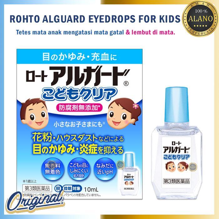 PROMO Rohto Algard Eyedrops For Kids Original Japan Tetes Mata Anak Ready
