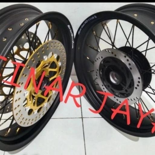 velg ZX6R ZX6RR ER6F ER6N KLE650 VERSYS Z750 Z750S ZX9R ZX10R Z1000 - 350 450 17
