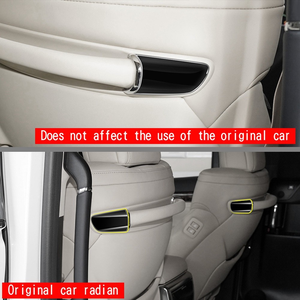 CAR SEAT REAR ARMREST TRIM STICKER SEAT ARMREST TRIM FOR TOYOTA ALPHARD VELLFIRE 30 SERIES 2016-2022
