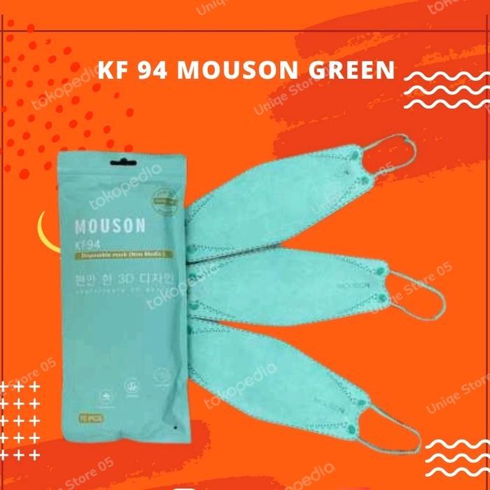 masker kf94 mouson original isi 10pcs / mouson kf94 premium mask
