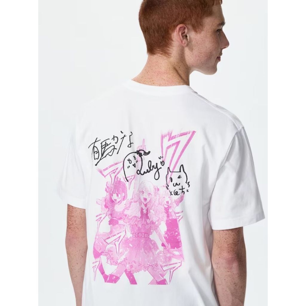 [PO] Kaos Uniqlo Oshi no Ko Manga UT Shueisha 100th Anniversary ATSQ [WAJIB TANYAKAN STOCK SEBELUM M