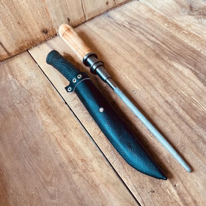 PREMIUM Pisau daging pisau dapur pisau set pisau baja HSS Kitchenware Knife