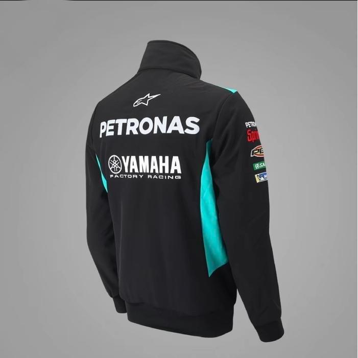 Jacket Motor Moto GP Yamaha Petronas Support Pelindung Riding Protector Motorcycle