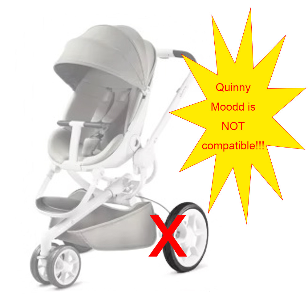 Buggy Rear Tire For Quinny Buzz Xtra Not Moodd  Bak Wheel With Tread PU Tubeless DIY ompatible