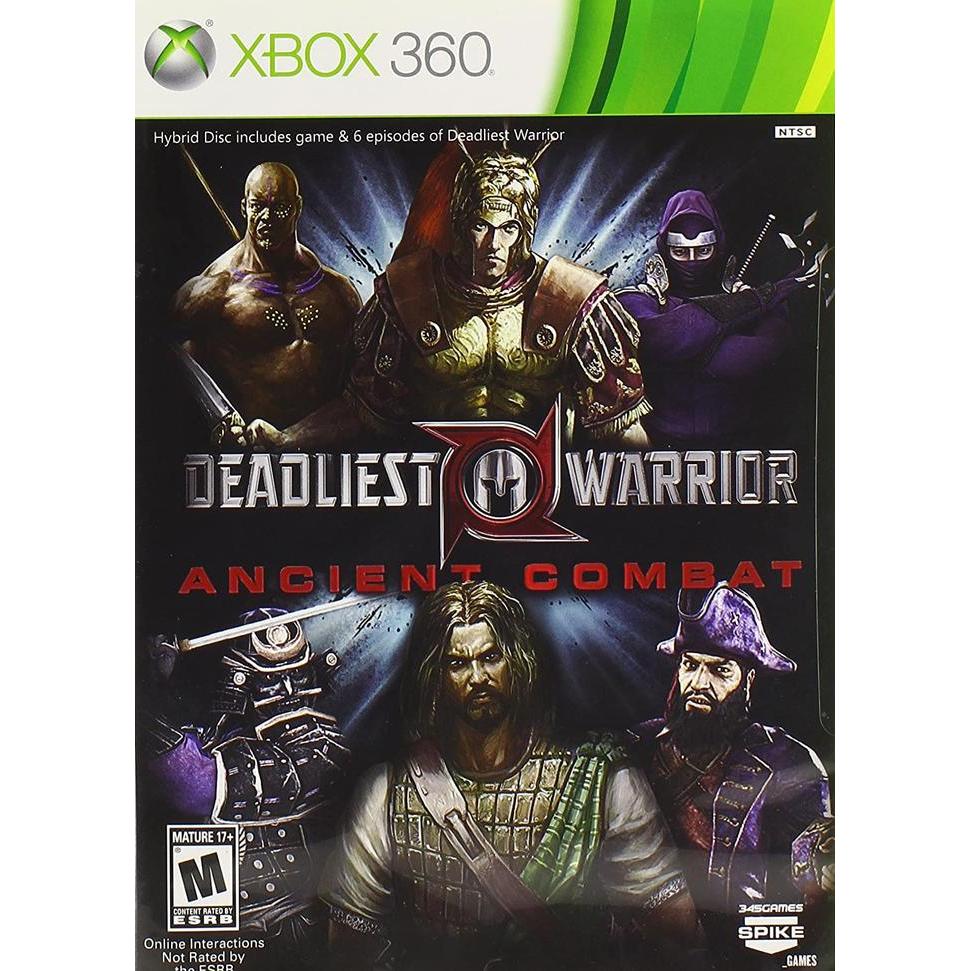 ORIGINAL KASET GAME xbox 360 XBOX360 DEADLIEST WARRIOR ANCIENT COMBAT