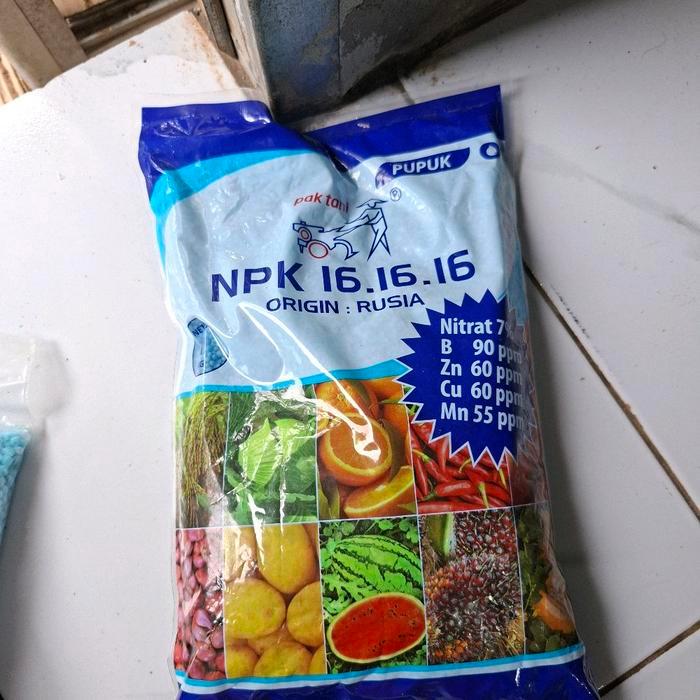 pupuk npk pak tani 16 16 16 / pupuk NPK mutiara / NPK rusia