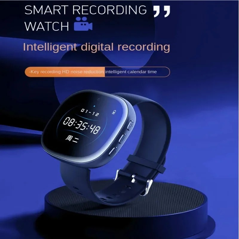 8-128 GB 1080P Watch Mini Camera Audio Video Sound Voice Recorder Micro SmartWatch Sport DV Noise