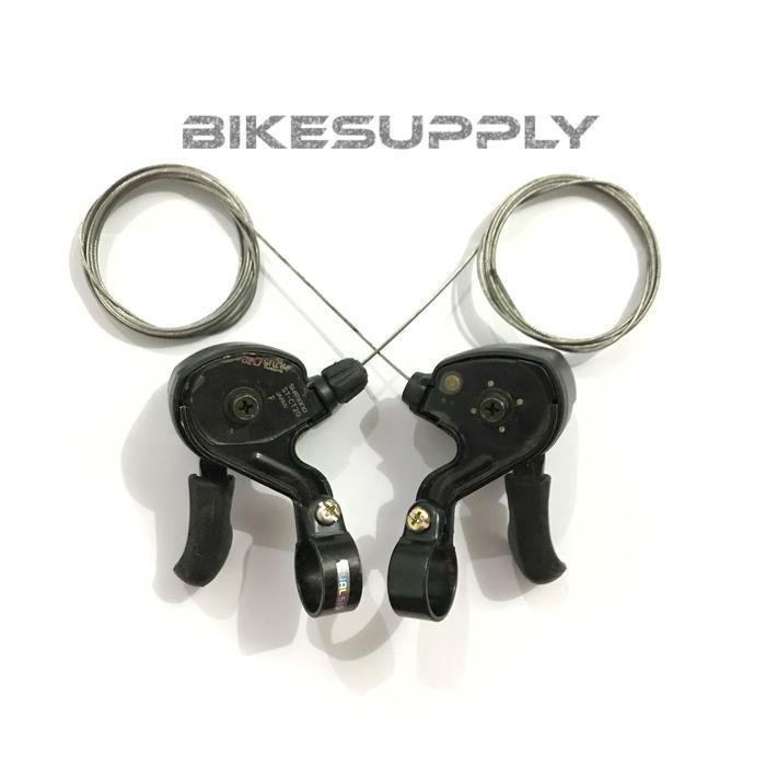 Promo  Shifter Operan Sepeda Merk Shimano Altus 3 X 6 Speed St - Ct20 Via Japan Vintage Nos Jadul