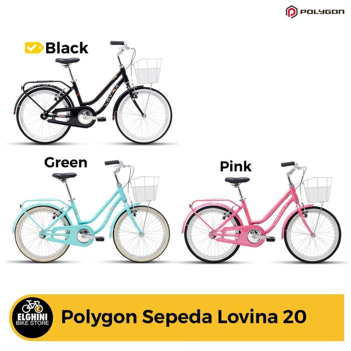 Polygon Lovina 20 City Bike - Sepeda Polygon - Hitam