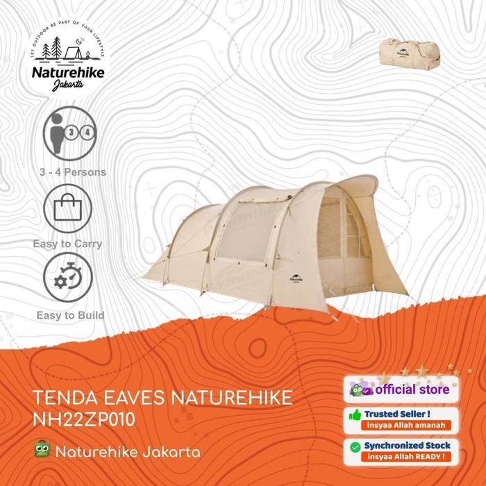 TENDA COTTON EAVES / TUNNEL / CAMPING / GLAMPING NATUREHIKE NH22ZP010