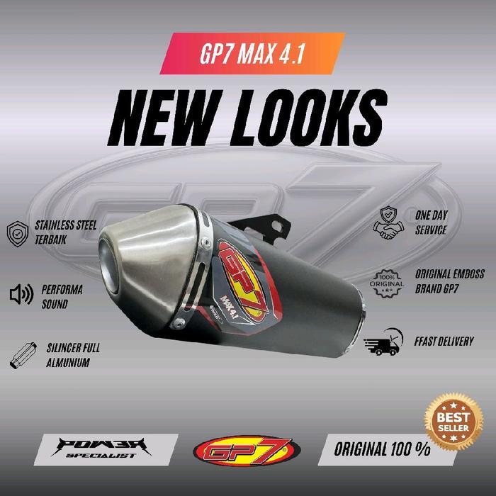 Gp7 Max 4.1 Standar Klx/Crf/Wr Knalpot