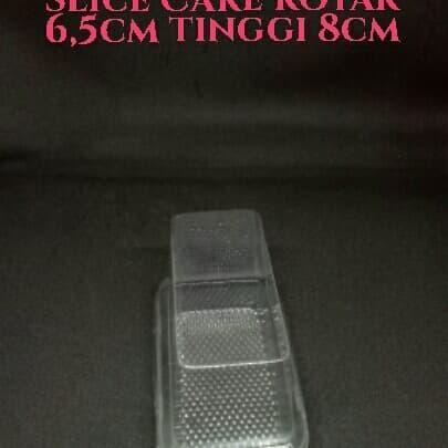 SALE Kotak kue/ Slice Cake box mika kotak