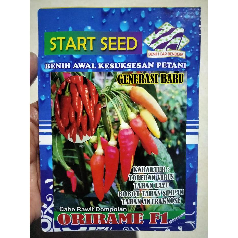 Ready Benih Cabe Rawit ORIRAME F1 10 Gram - Bibit Cabai ORIRAME F1 - Crm Prentul Dompolan