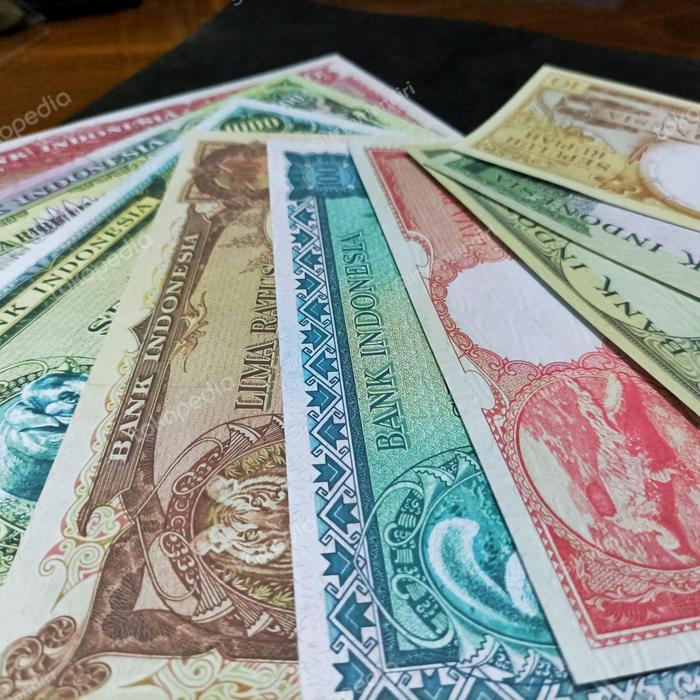 Set Uang Kuno Rupiah Seri Hewan (1958) Replika Repro