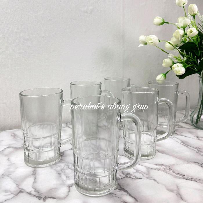 [6pcs] Gelas Bee Gelas es kelapa muda- tebal