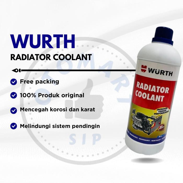 Wurth Radiator Coolant Anti Rust & Corrosion - Air Radiator 1 Liter