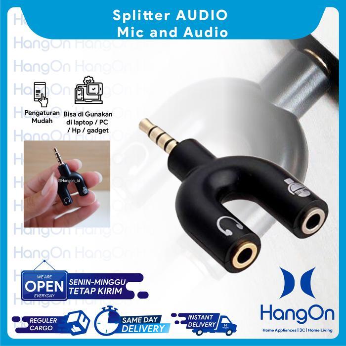 Splitter AUDIO Mic and Audio