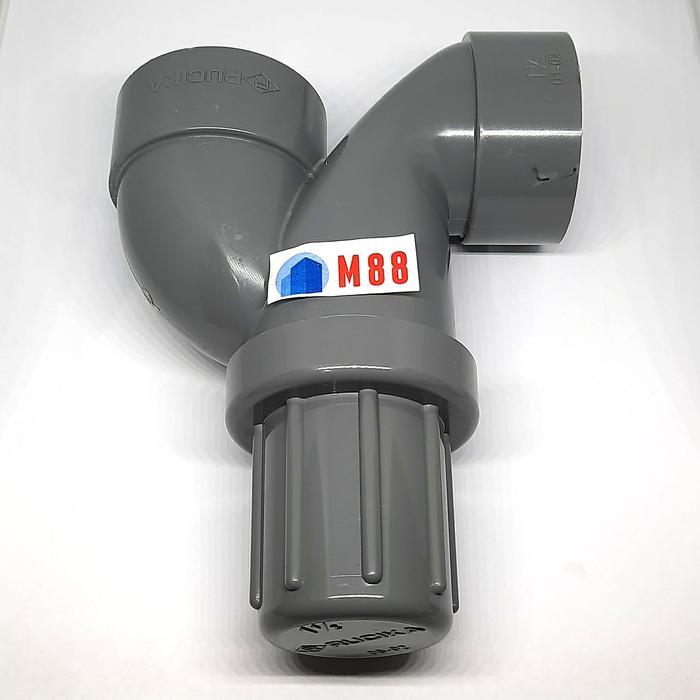 N3W P Trap 1 1/2 inch RUCIKA/ Leher Angsa 1.5 PVC
