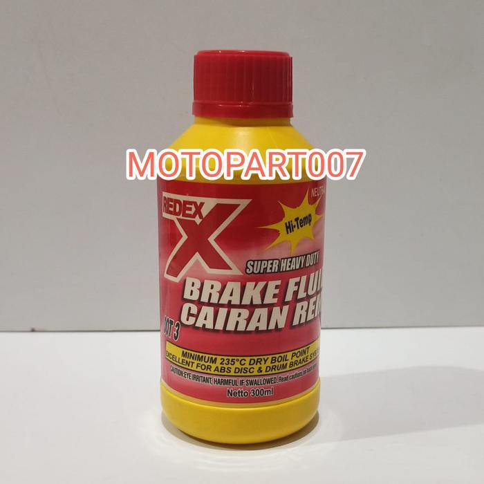 Minyak Rem Dot3 Redex Minyak Rem Dot 3 Redex 300 Ml Motor Mobil