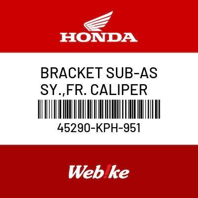 Bracket Sub-Assy., Fr. Caliper 45290-Kph-951 Msx125 Grom Honda