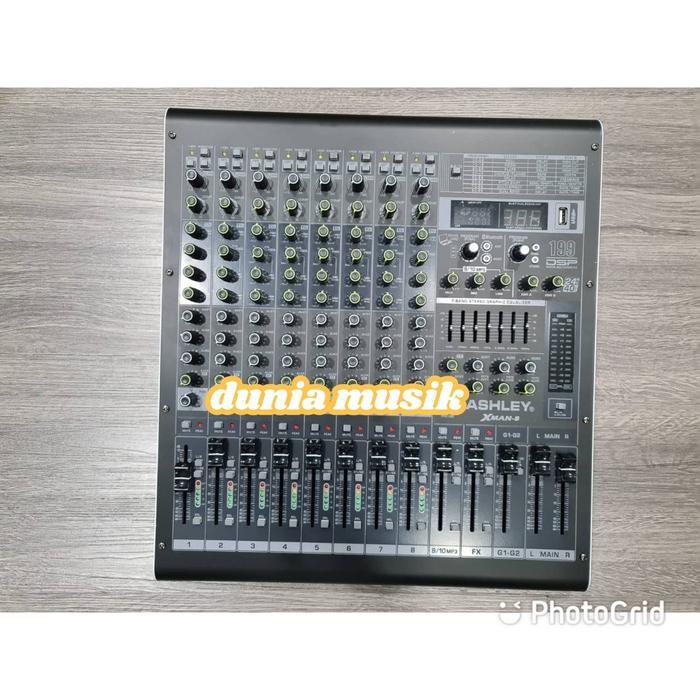 mixer ashley xman8 xman 8 8 channel original ashley xman8 original