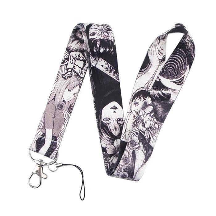 Junji Ito Tomie Key Card Holder Lanyard Manga Anime Gift