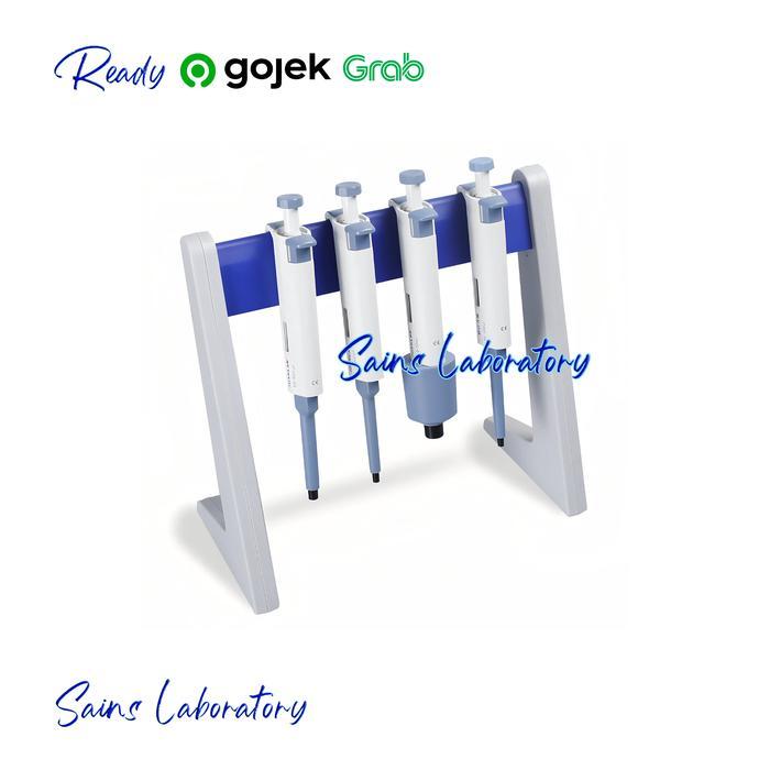Ready Rak Mikropipet Tipe L Stand Rack Micropipet Rak Pipet Mikro Pipette Stand Lab Pipette Rack
