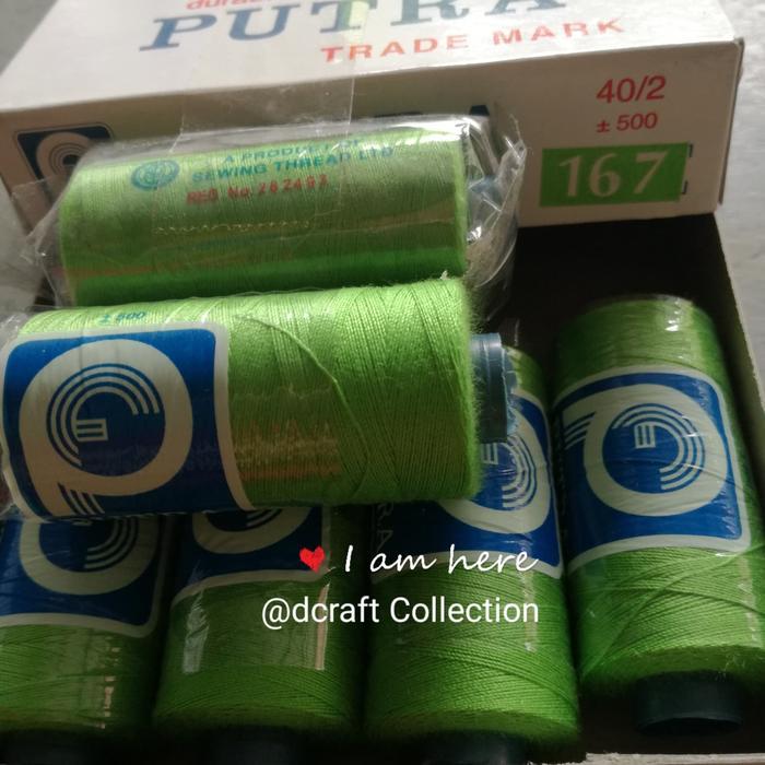 Benang Jahit Hijau 167