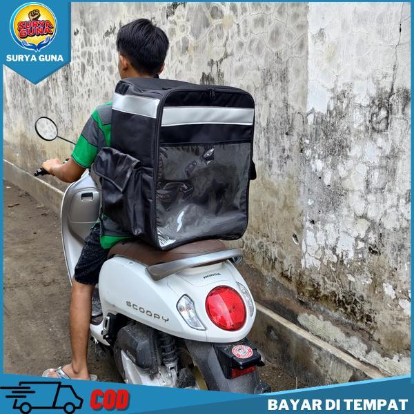 Tas Delivery Ransel Gendong Jok Motor Usaha Kurir Kirim Barang