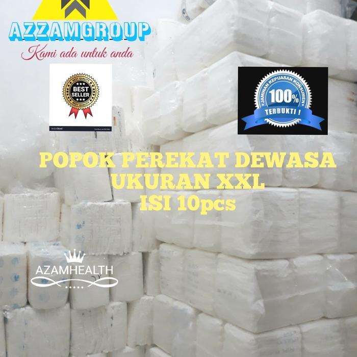 Popok Dewasa Model Perekat Uk Xxl Isi 10Pcs