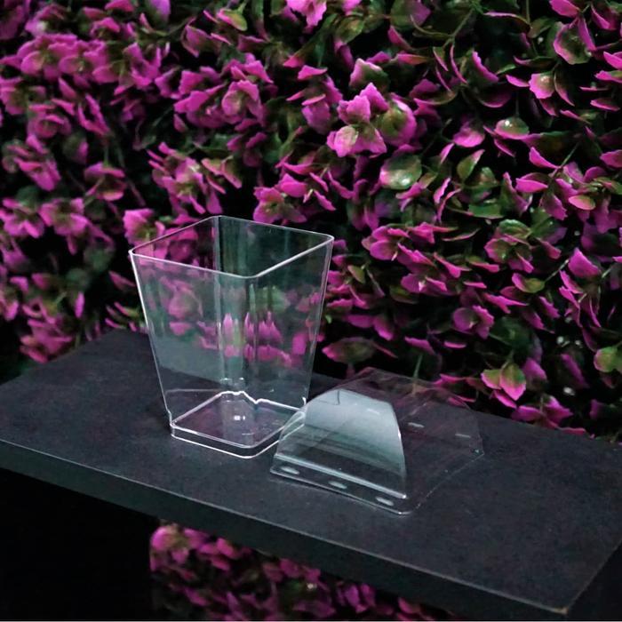 Jelly Cup / Gelas Puding 150 Ml - Kotak - Ch 24