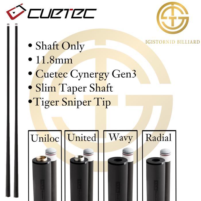 Cuetec Carbon Shaft 11.8mm (Shaft Only)