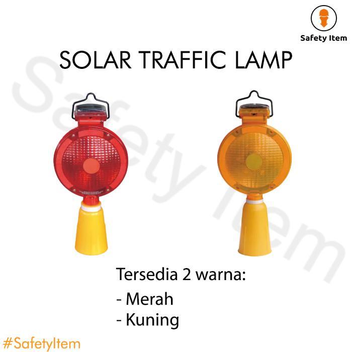 Solar Warning Light Traffic Cone / Traffic Cone Lamp