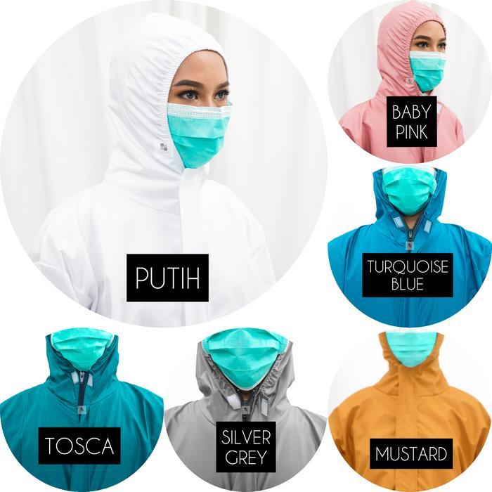 TERLARIS Hazmat / Hazmat Suit / Baju Hazmat / Baju APD (sudah uji LAB)
