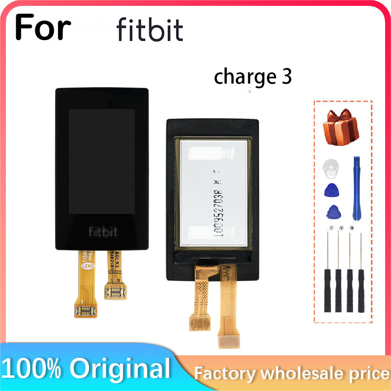 New for Fitbit charge3 smart sports bracelet LCD screen + touch, suitable for Fitbit charge 3 LCD