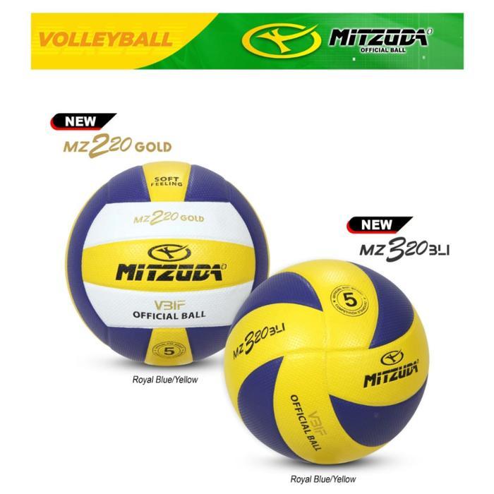 TERLARIS Bola Voli MITZUDA MZ 320 220 GOLD MZ320 MZ220 Volley B ginal READY STOCK