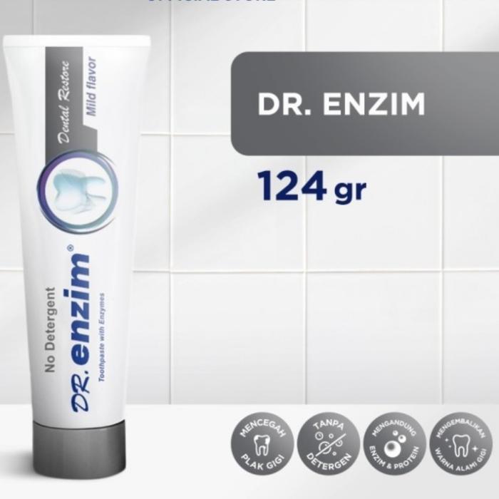 Pasta Gigi Odol Dokter Enzim Dr Enzim Toothpaste 124gr