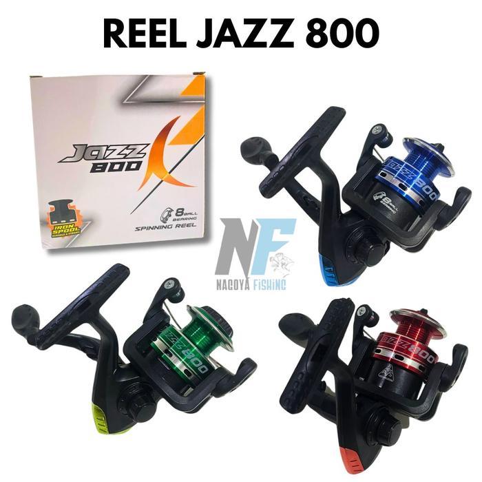 TERMURAH Reel Utecate UTC JAZZ 800 8 B Bearing IRON SPOOL SPOOL BESI Reel Pancing Murah READY STOCK