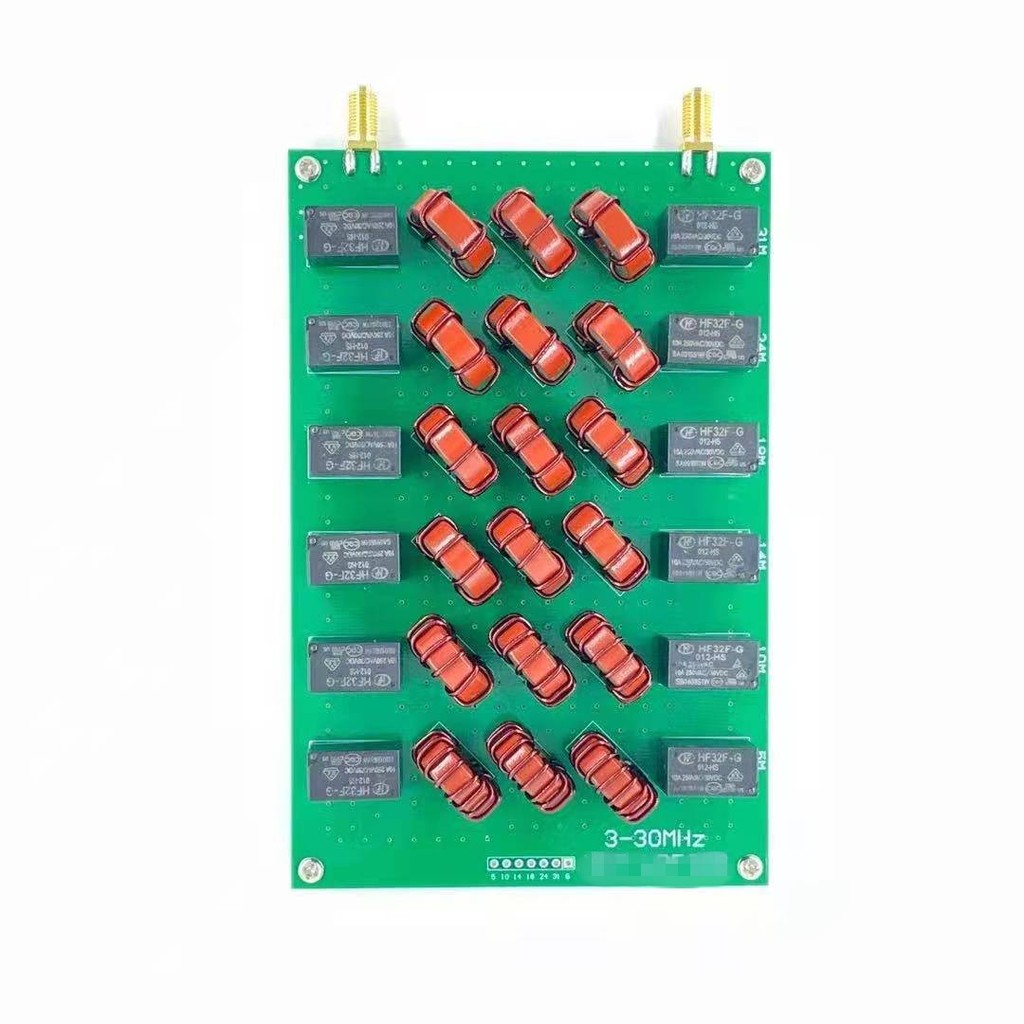 LPF-200 Shortwave HF  Low Pass Filter LPF For Shortwave Power Amplifiers Radios 6 Band 200W CW/300W 