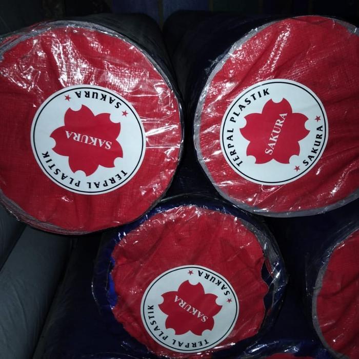 Terpal A12 Roll Sakura 2x100 Meter Kualitas No 1