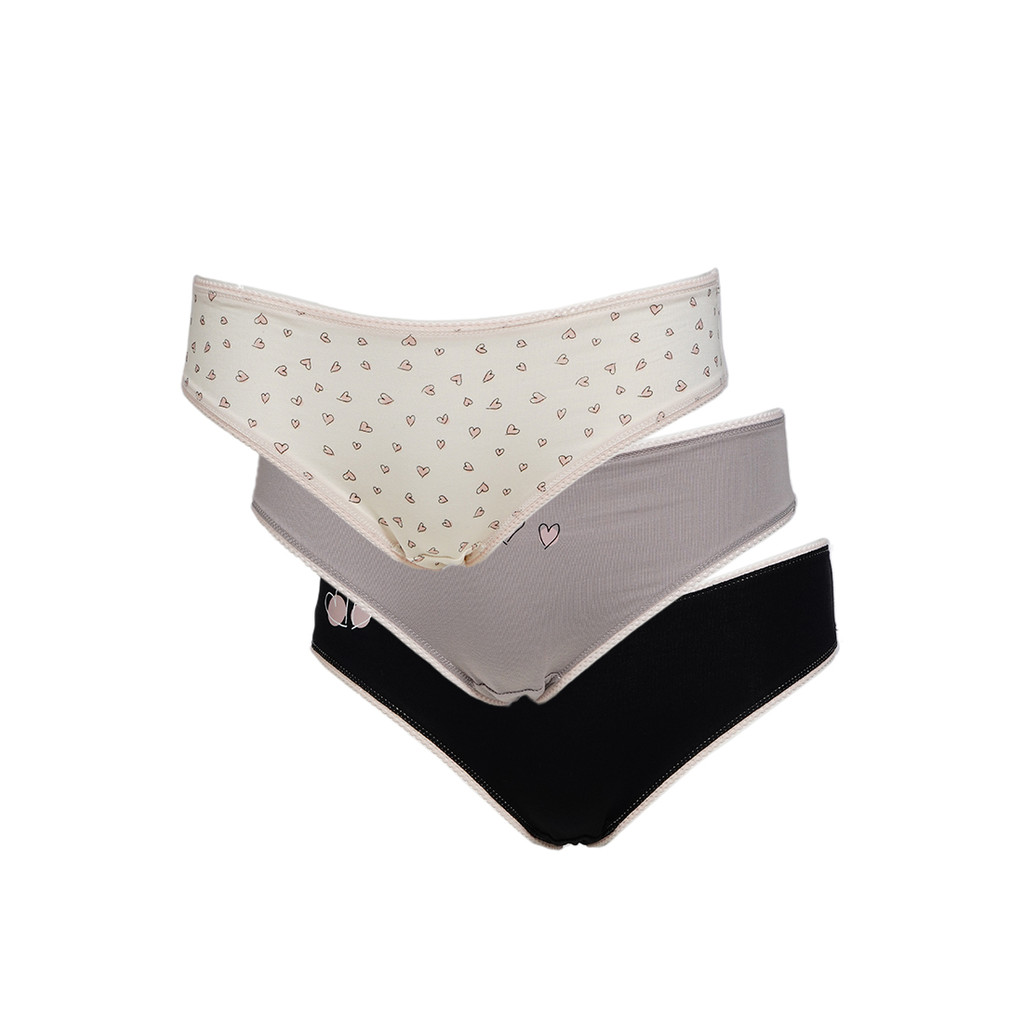 COLORBOX Midi Panty Pack Black