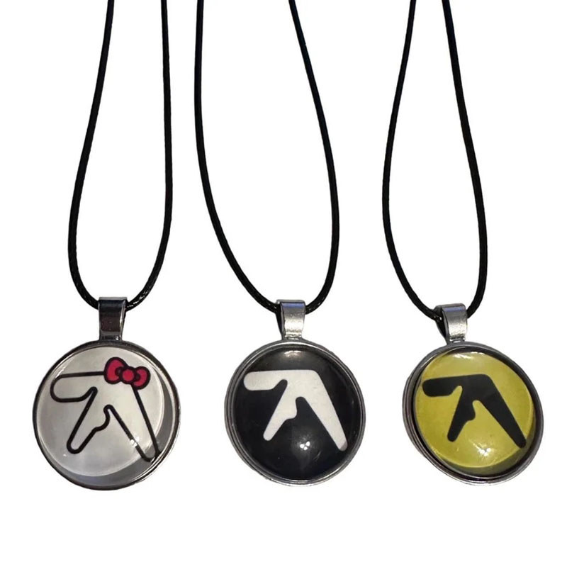 Aphex Twin Logo Pendant Necklace Handmade