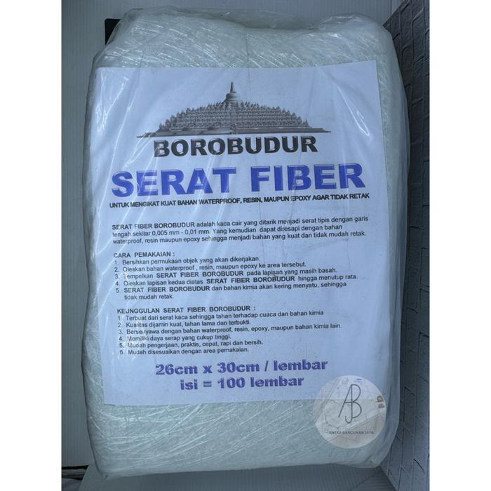 Serat Fiber Aquaproof / Fiber Matt / FiberGlass / Kain Serat Gratis Ongkir
