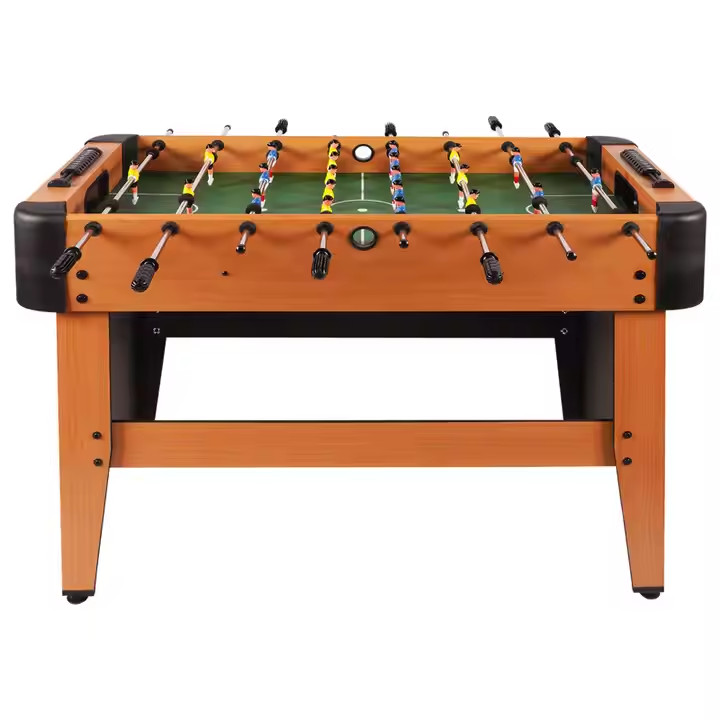 Win.max 4FT Foldable MDF Soccer Table Indoor Table Games Soccer Table Home Entertainment Folding