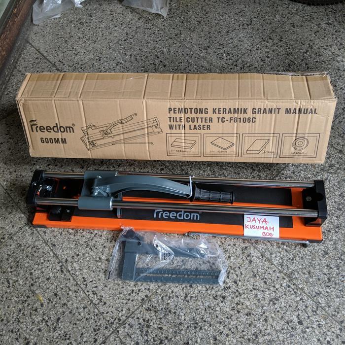 Alat Pemotong Keramik Granit Meja Manual with Laser 60 cm Freedom